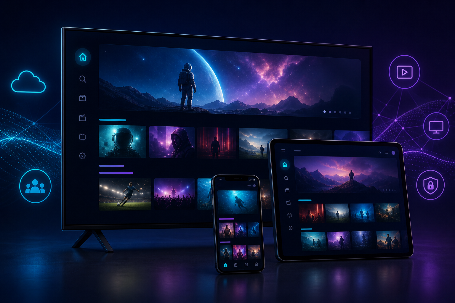 Joint OTT solutions across multiple devices