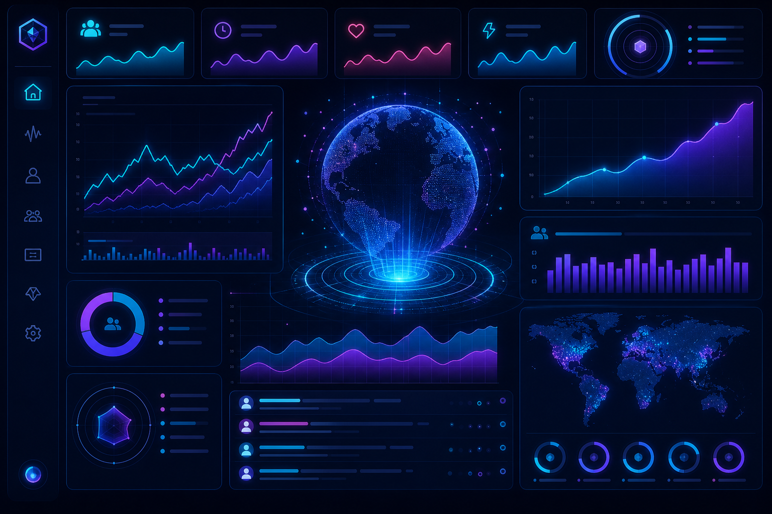 Streaming analytics dashboard